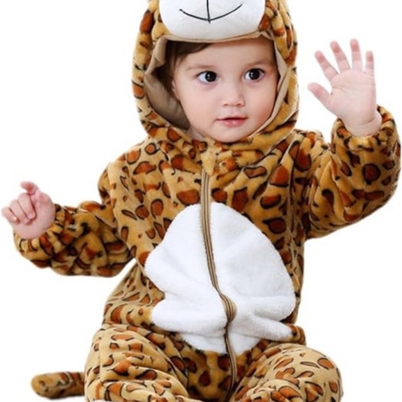 Leopard Costume for Baby Kids - Adorable Halloween Costume for a Wildly Fun - Picture 2 of 3